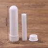 Empty Nasal Inhaler Tube With Cotton Wicks Refill Plastic Nasal Inhaler Sticks For Essential Oil Containers Aromatherapy Inhaler