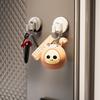 Reusable Suction Cup Hook Waterproof Wall Mount Hooks Punch-free Kitchen Bathroom Towel Robe Coat Clothes Hanger Hook Accessorie