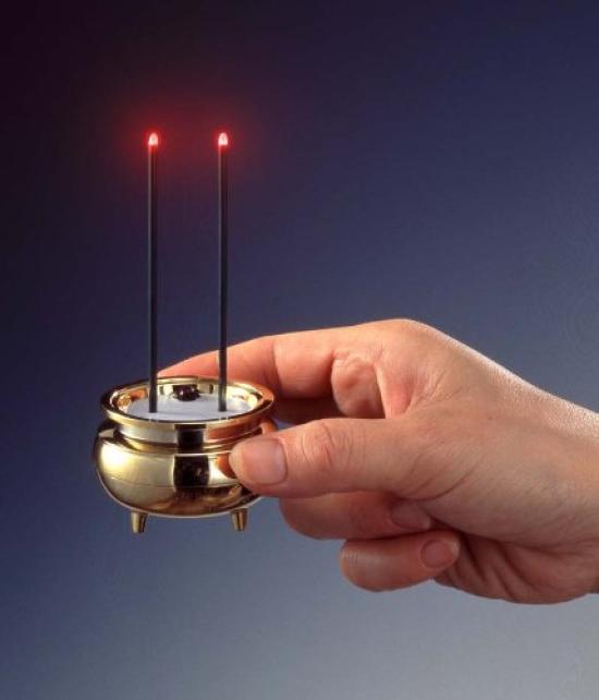 Asahi Denki Kasei Smile Kids Electric Incense, Safe Incense, Mini, Gold, ASE-5201