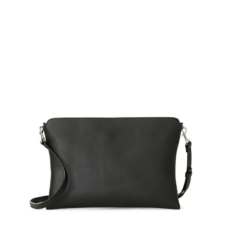 

Official Baseball Glove Gussetless Shoulder Bag Genuine Leather B5 Horizontal Sacoche Clutch Bag Bag PC13 Inch Small Crossbody SA132 Black [Tryon] чорний