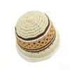 Mix Color Fisherman Hat Striped Sunshade Hat Outdoor Bucket Hat  Panama Bob Caps