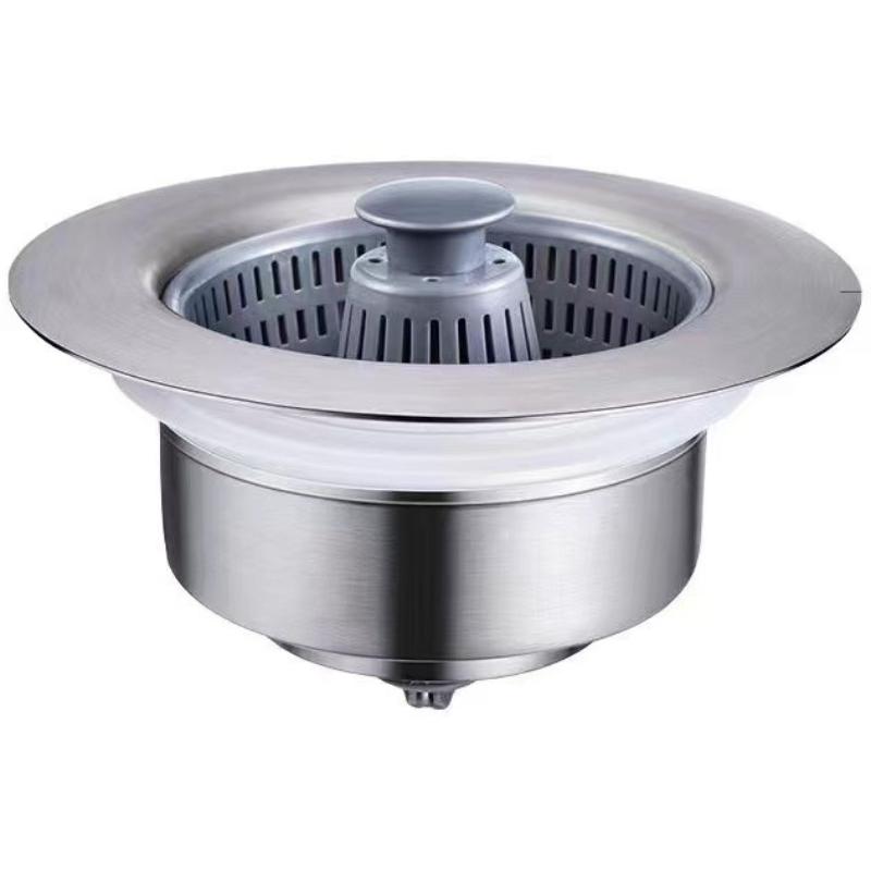 Kitchen Sink Drain Strainer Anti Clog Filter Universal Fit Food Waste Catcher for Kitchen Bar Sink Durable Reusable