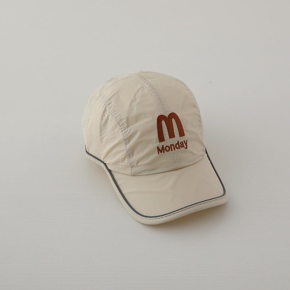 Quick Dry Children Peaked Hat Summer Sun Protection Cap Fashion Baby Baseball Cap  2-8y