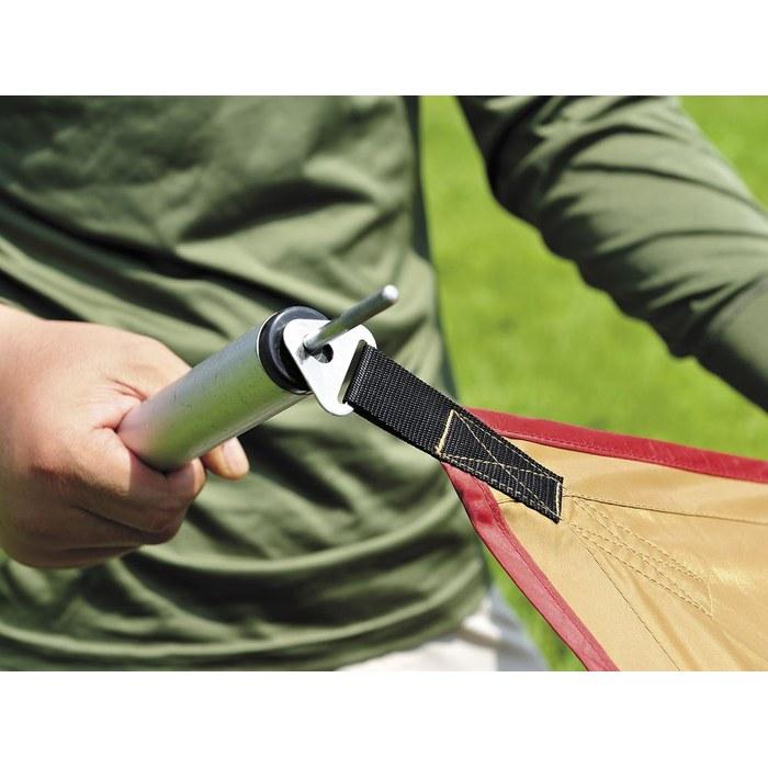 Snow Peak Wing Pole Silver 210cm