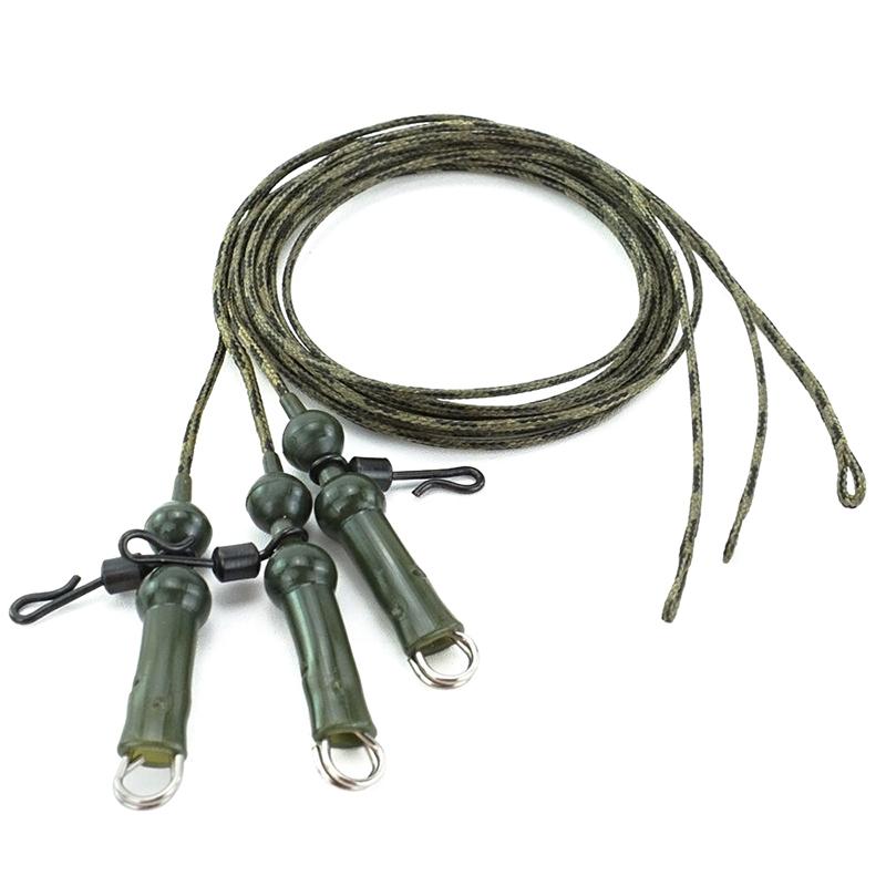 3Pcs For Carp Rig Lead Clips Carp Fishing Lead Core With Helicopter Rigs Braided Fishing Line