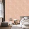 Cream and Peach Stars Wallpaper for Living Room and Bedroom 50x1000