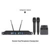 Professional Wireless Dynamic Microphone with Magnetic Charging Base