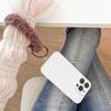 Trendy Phone Accessory Plush Key Organize Anti Drop Keychain Versatile Wristband