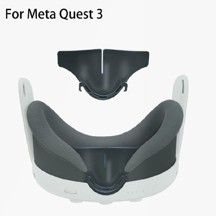 Ventilated Nose Screen Silicone Nose Protector Nose Cover Fit for MetaQuest 3