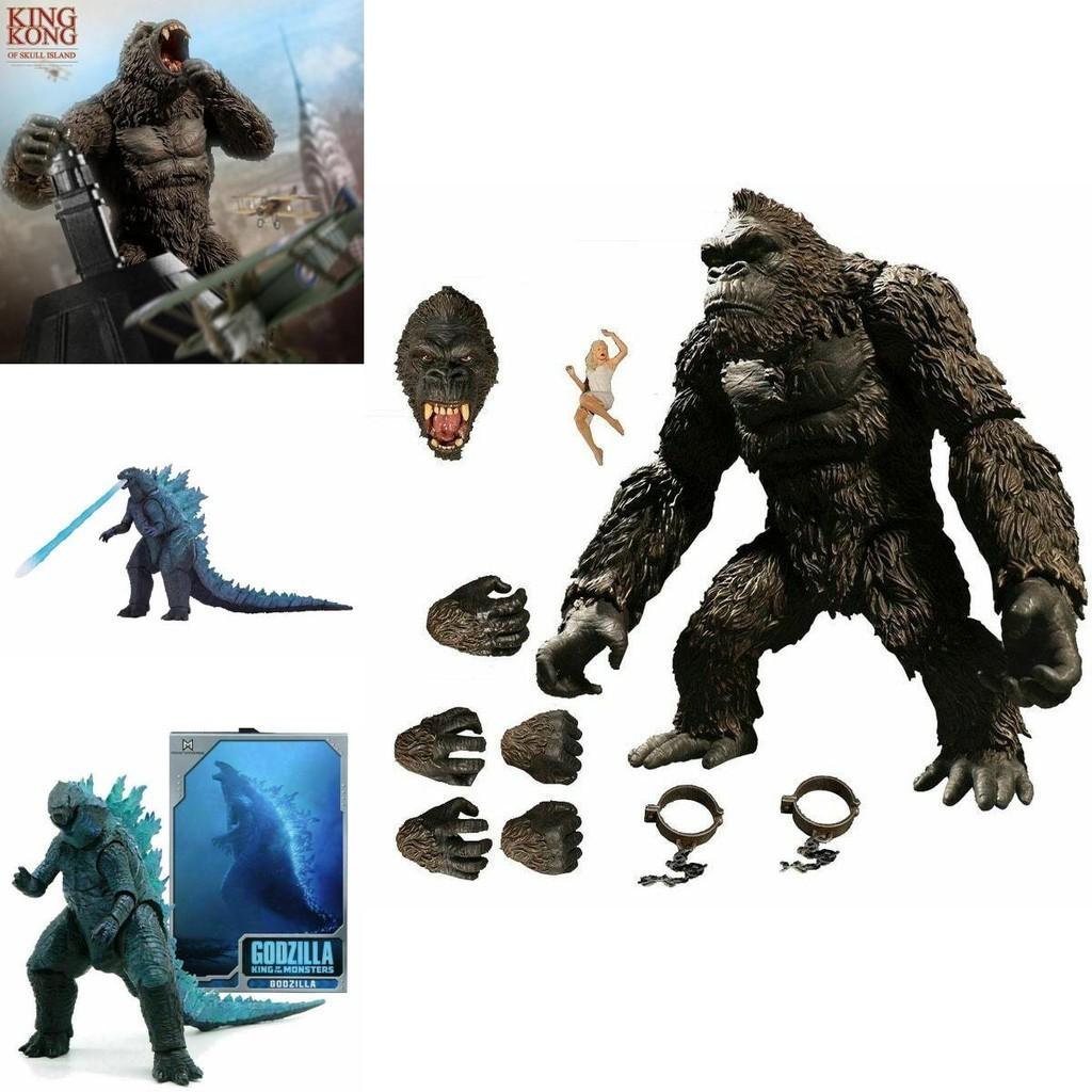 Figurină de acțiune PVC Godzilla Vs King Kong de 7 inch pentru colecționari entuziaști și fani