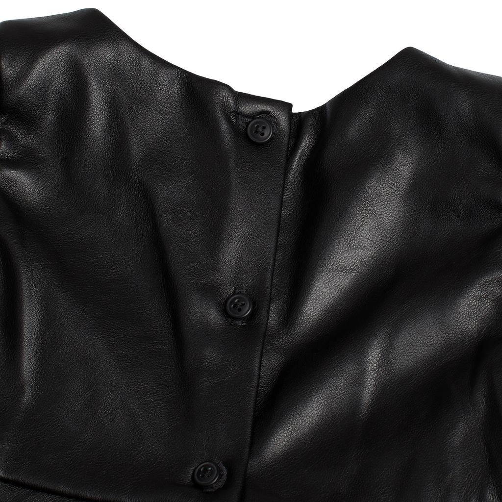 Leather Effect Dress with Matching Panties 783401 for Baby Girl