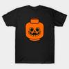 Asian Size Cotton Unisex Tshirt Print T-shirt Pumpkin Brickhead T-shirt No-Cut Print Regular Fit