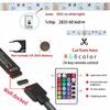 LED Lights StripS Bluetooth USB 5V LED Strip RGB Flexible LED Lamp Tape Ribbon RGB TV Desktop Screen BackLight Diode Tape 30 LIght/M Not Waterproof