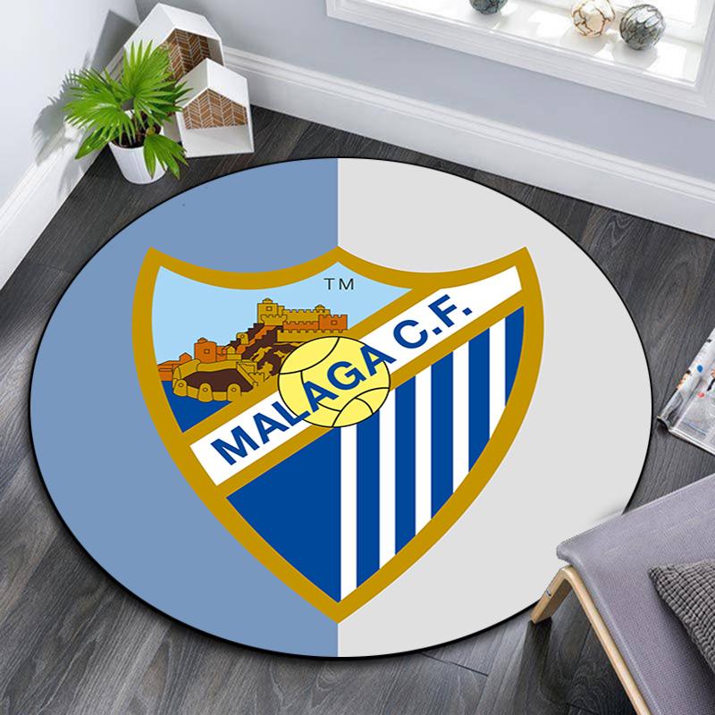 Malaga Round Area Rug Under Office Chairs Bedroom Living Room Home Decor