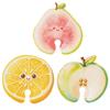 Cartoon Fruit Series Dish Sponge Brush Soft Bristle Scratch-Free Multipurpose Kitchen Cleaning Gadget for Home Use