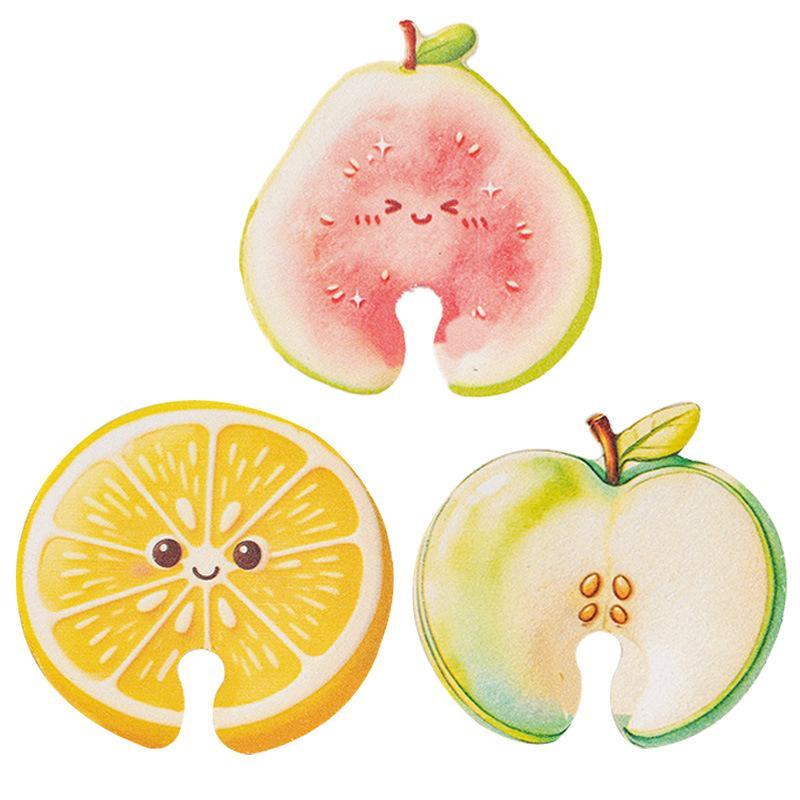 Cartoon Fruit Series Dish Sponge Brush Soft Bristle Scratch-Free Multipurpose Kitchen Cleaning Gadget for Home Use
