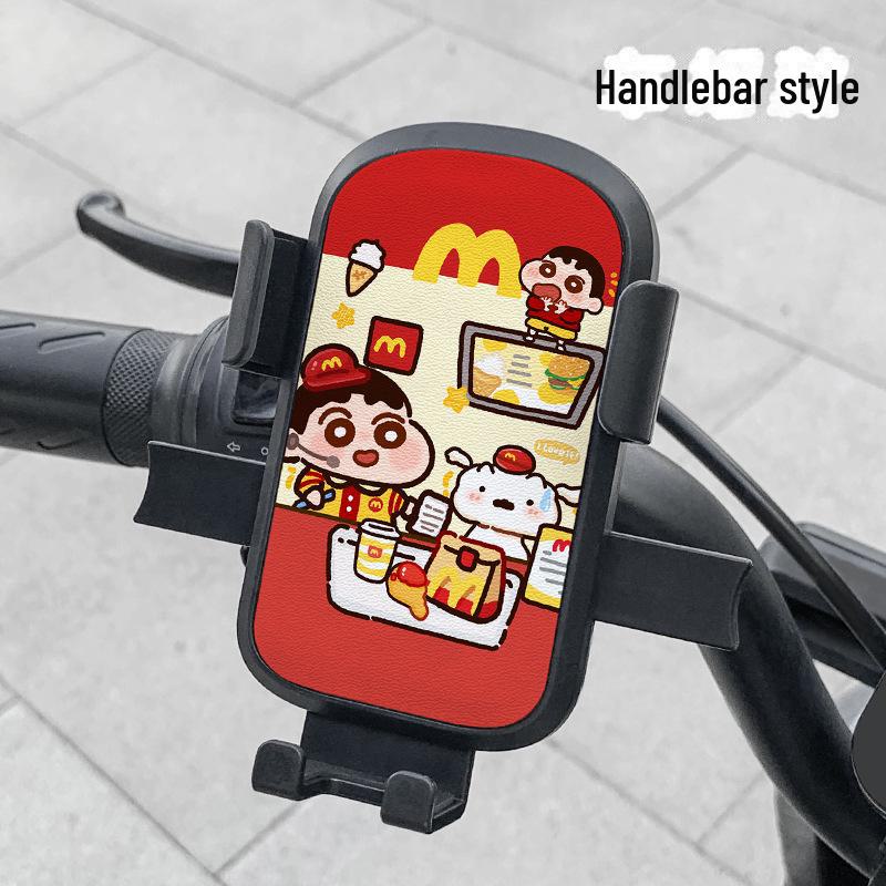 

Многофункциональный держатель для телефона в виде большого мальчика из мультфильма с крючком для навигации и езды