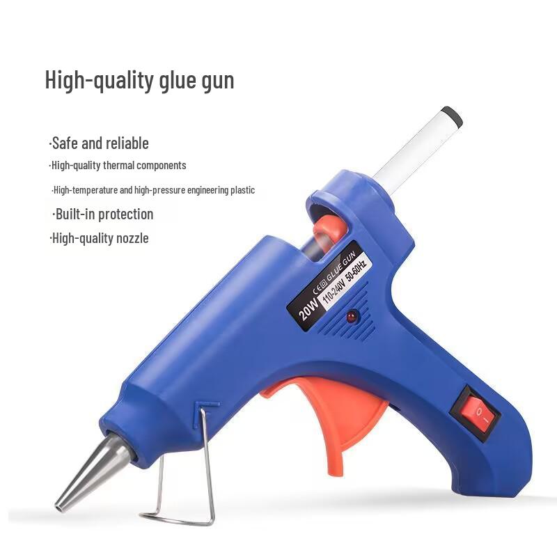 Large & Small Anti-Scald Glue Gun with DIY Glue Sticks (7mm/11mm) - Handmade Household Tool Set