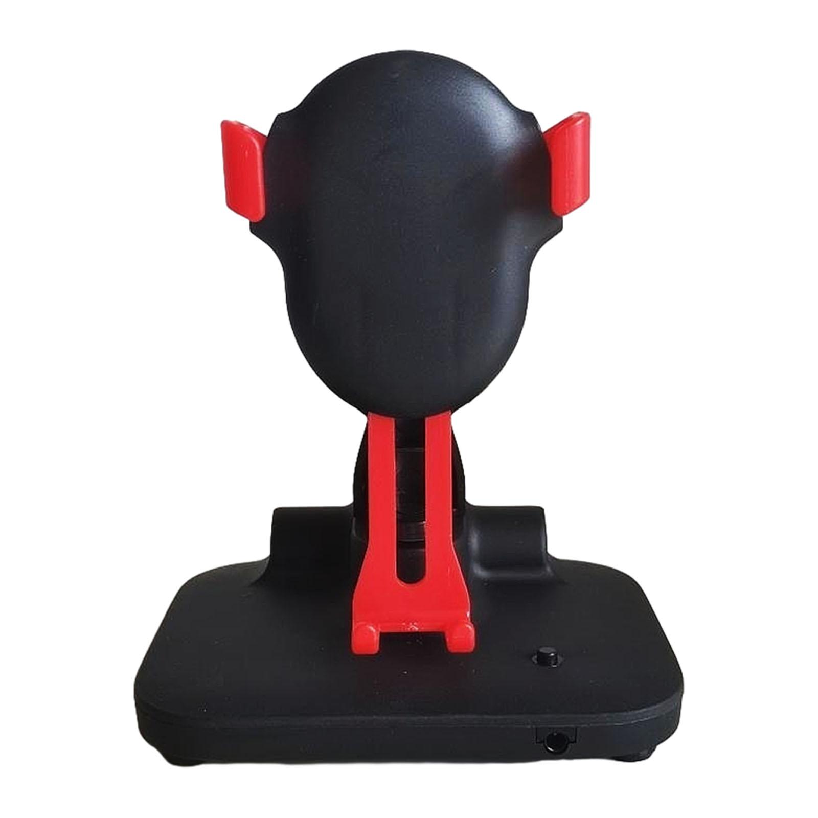 

Phone Swing Device Phone Holder Automatic Accessories Silent Shaker Easy Installation Practical Portable Cellphone Pedometer красный