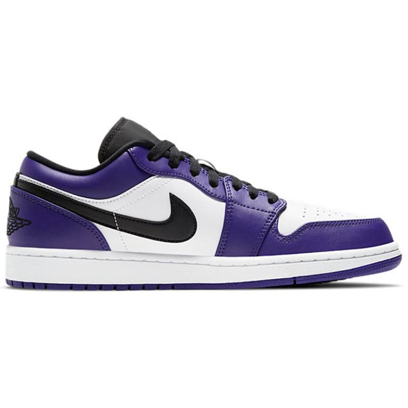 Air Jordan 1 Low 'Court Purple White' Jordan 553558-500