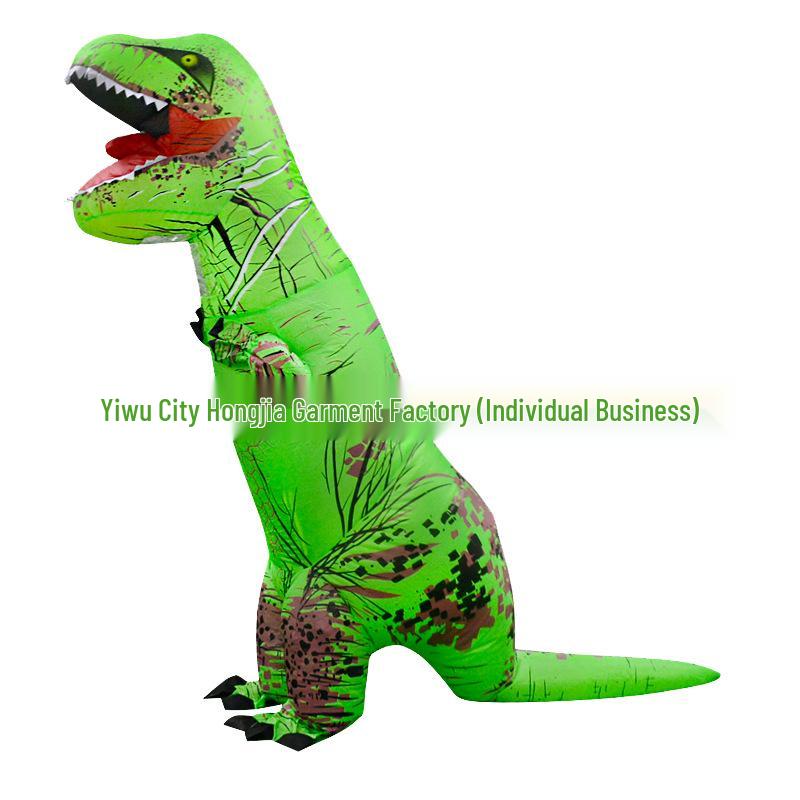 Aufblasbares T-Rex Dinosaurier Halloween Kostüm für Cosplay