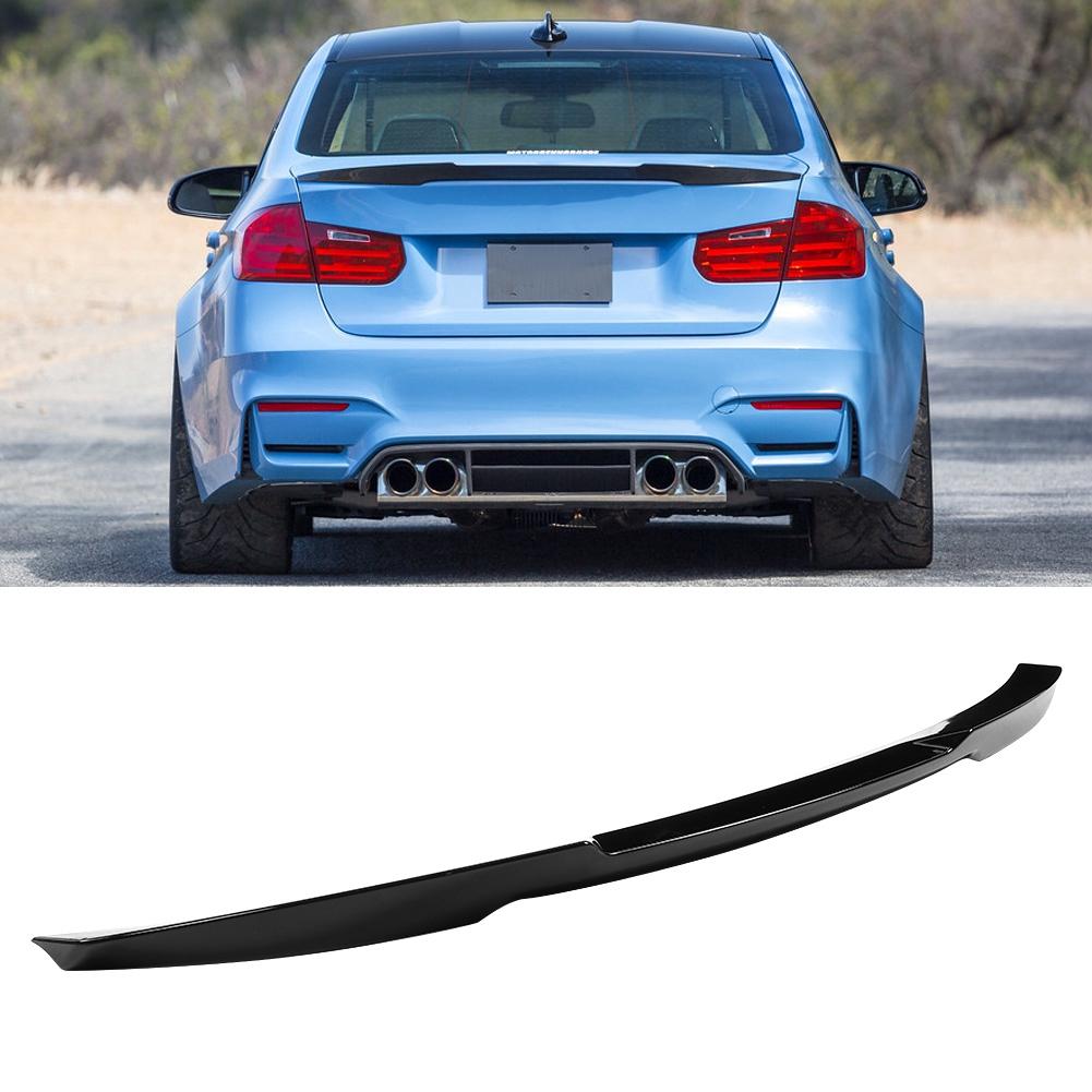 For M4 Style Glossy Black High Kick Trunk Lid Spoiler Fit for 3 Series F30 2013‑2019