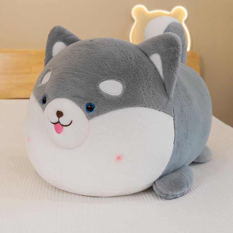 

New Product Rabbit Hair Ball Shiba Inu Doll Corgi Doll Plush Toy Pillow Dog Pillow Rag Doll 35cm【0.45kg】