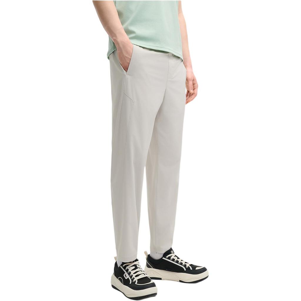 Fila Heritage Series Versatile Comfortable Simple Straight Leg Casual Pants Men Bottoms Volcanic-Lime F11M528805F-GY
