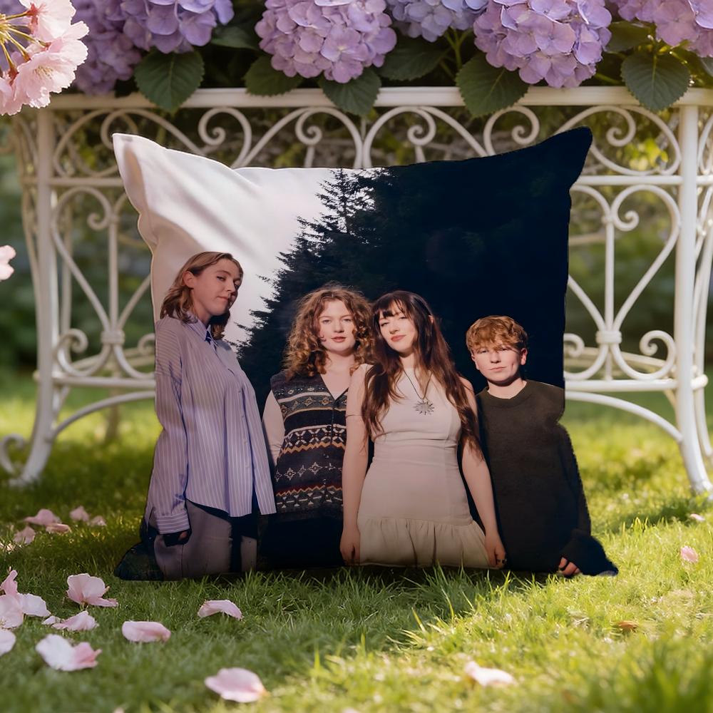Band F-Florence Road Cushion Cover Home & Car Dual-Scene Pillow Cover: Reversible for Premium Comfort