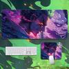 High Quality Roronoa Zoro ONE PIECE Leather Mouse Pad Oversized Small Cartoon Office Game E-sports Computer Keyboard Pad Table Mat Animation Periphery