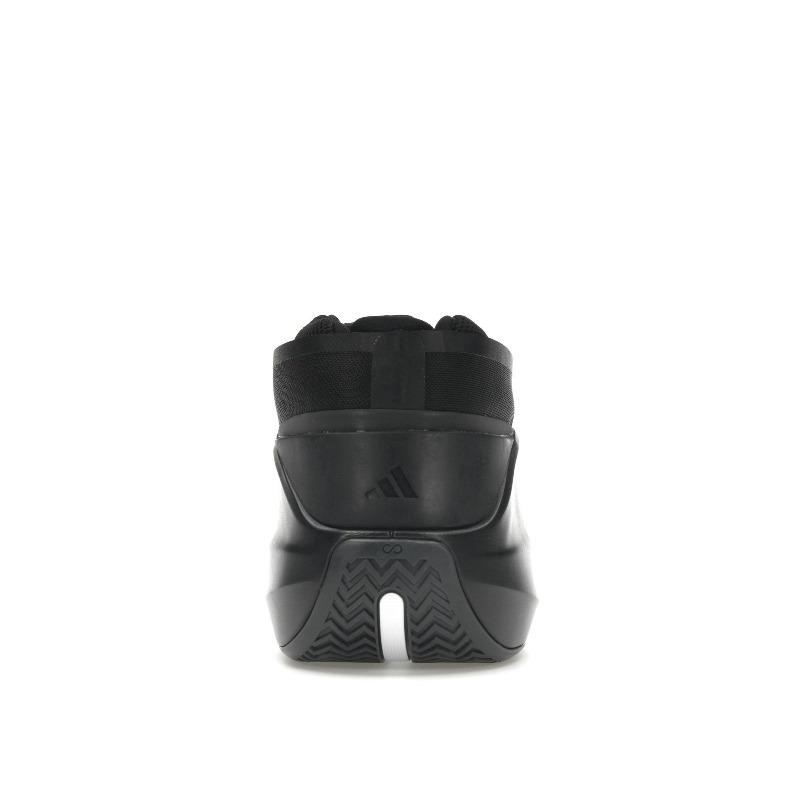 Adidas Originals Crazy IIInfinity Comfort Slip Resistant Wear Resistant Mid Top Retro Basketball Shoes Unisex Black IE7689