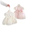 Girls Summer Birthday Party Princess Dress Sweet Bow Tulle Sleeveless Vest Dress For Kids Special Occasions