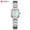 CURREN Women Watch Brand Luxury Casual Lady Girl Wristwatch Elegant Stainless Steel Bracelet Original Female Clock Clear 9108