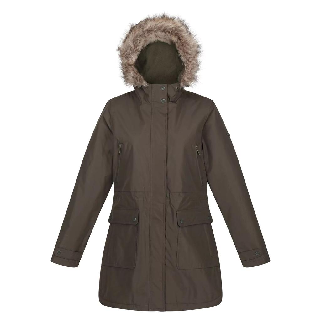 Regatta Womens/Ladies Sabinka Faux Fur Trim Parka