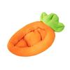 Thickened Banana Carrot Dog Nest Winter Warm Sleeping Kitten's Nest Detachable Cleaning Cat Bed Breathable Comfortable Cat Beds