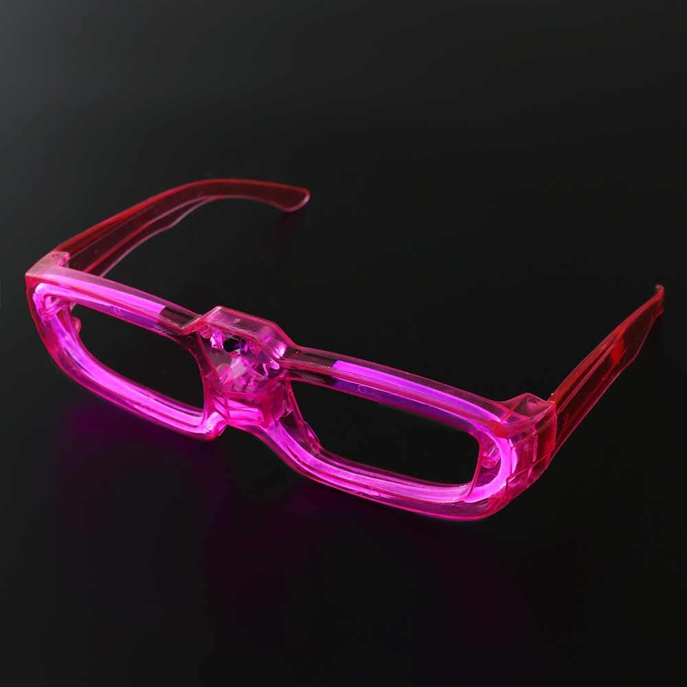 Dark Party Okulary przeciwsłoneczne Świecące pałeczki Okulary Shutter Shades Okulary Luminous Glasses Świecące okulary