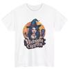 Midnight Crafter Retro Witch Halloween Gift for Crafters Men’s T Shirt