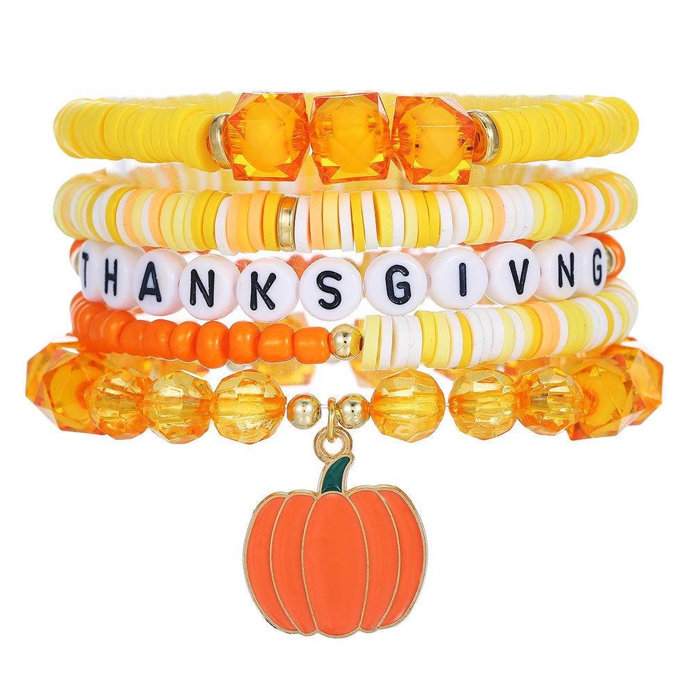 JYL TS Bracelet Halloween  5-piece Set Invokes Festive Fun & Courage