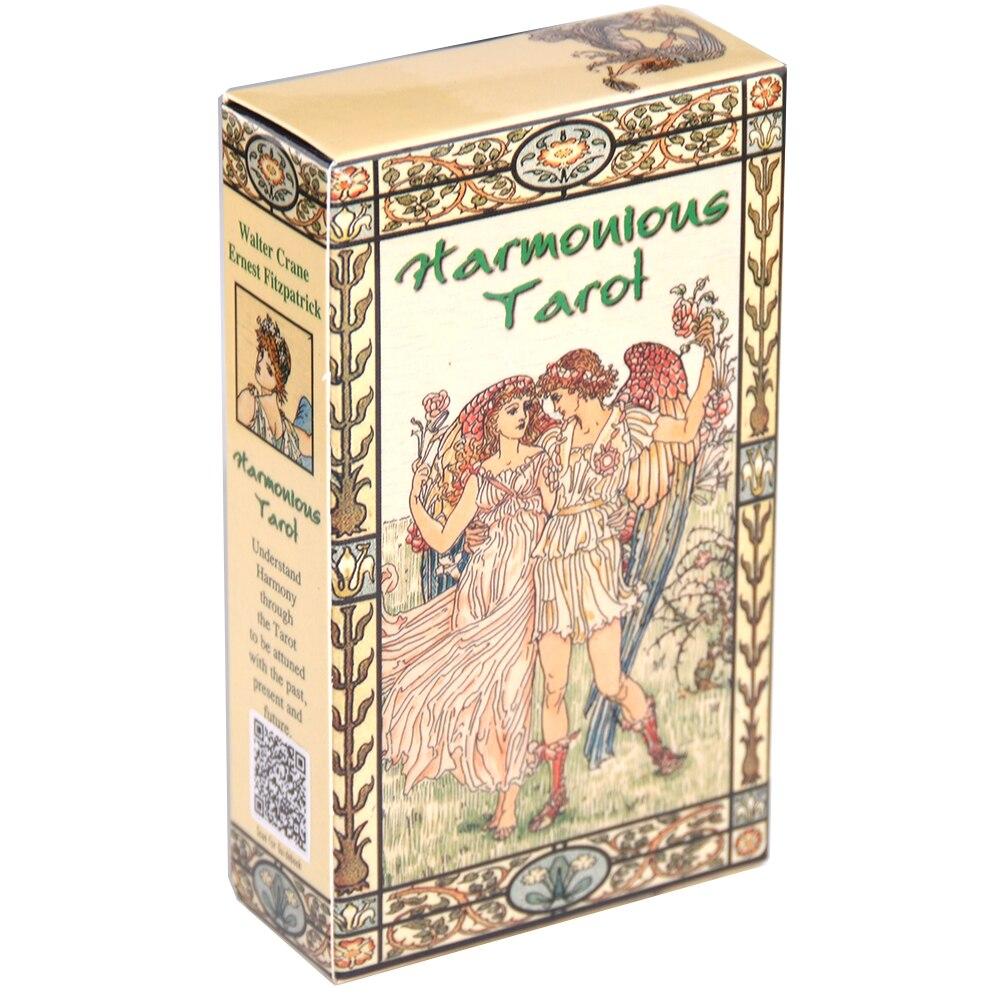 E-HONER Full English Arcanum Tarot 78 Carte Deck Oracle Playing Card Party Board Game