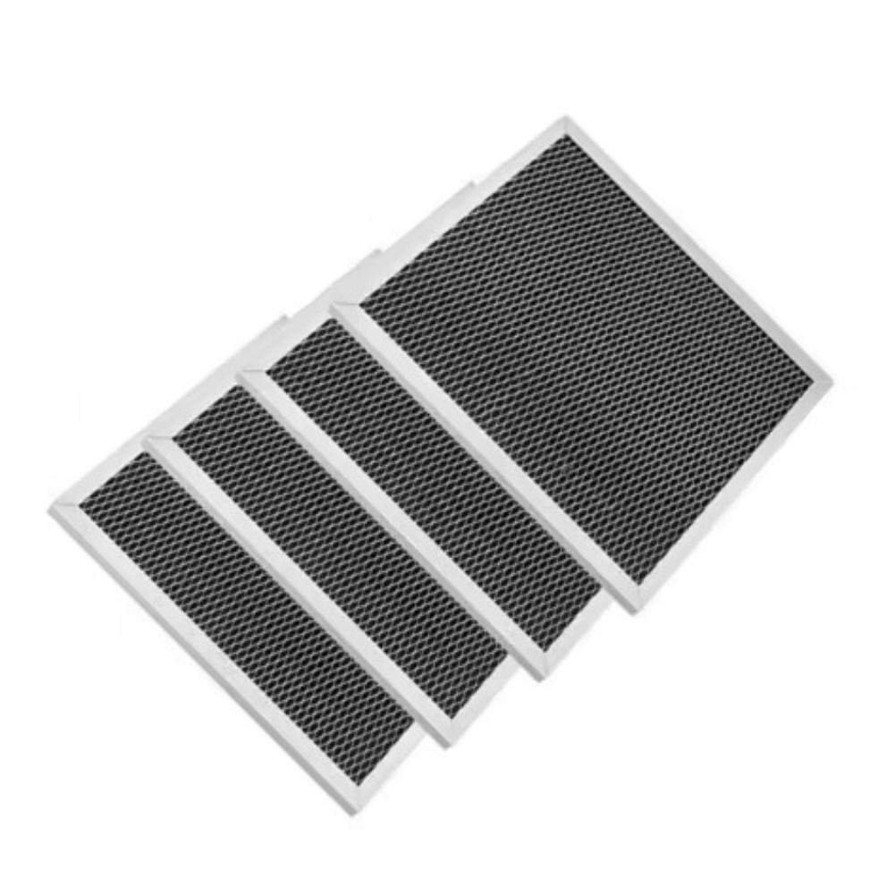 Extractor Hood Filters Set for Grease and Control in Kitchen Ventilation Featuring Materials and Multi Layer Design