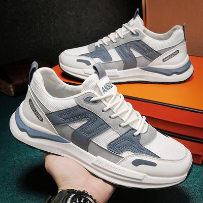 Herren Sommer Freizeit Outdoor Tourismus Sport Leichtgewichtige Weiche Sohle Erhöhend Vintage Forrest Gump Papa Trendschuhe