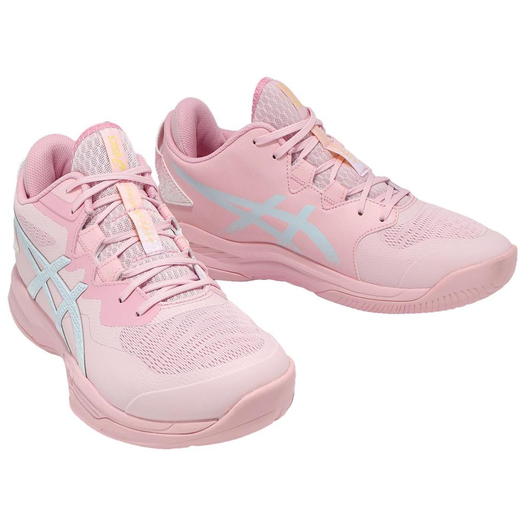 Asics Buty do koszykówki Gel-Fastblaze Wygodne Oddychające Wspierające Sprężyste Przyczepność Unisex Różowy Sól 1063A109-700