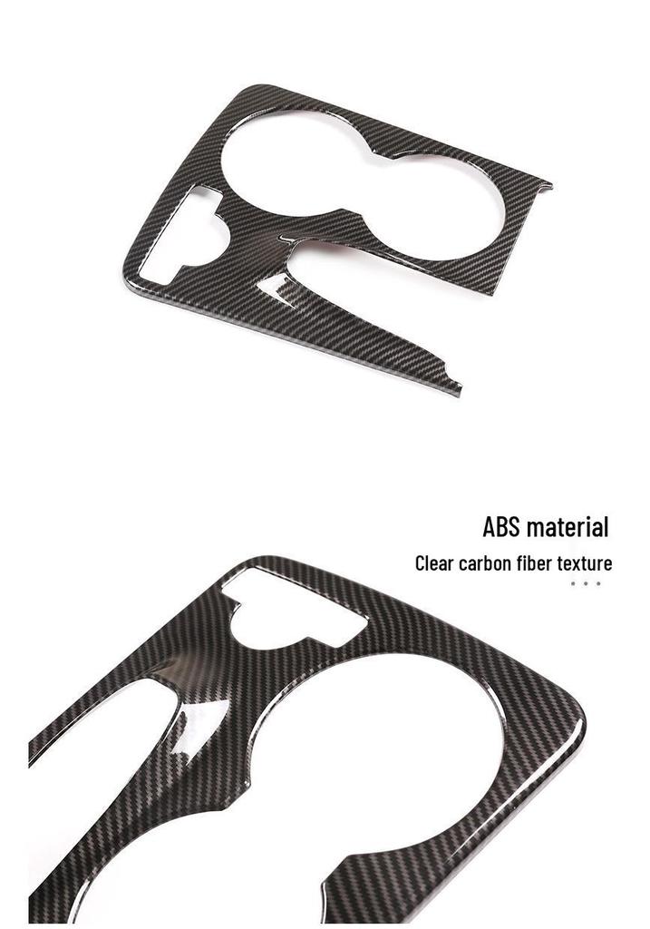 GLK 08-15 Center Console Cup Holder Decorative Panel for Mercedes-Benz Interior Modification