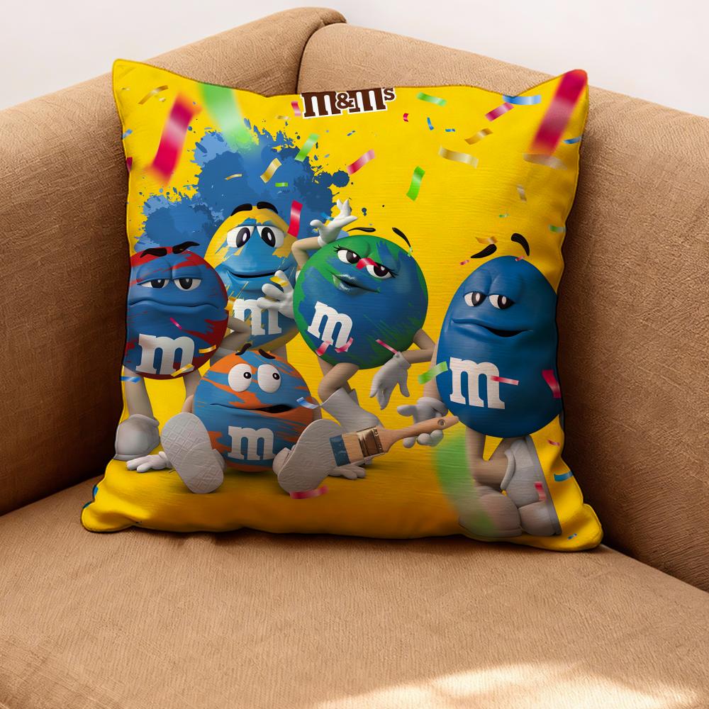 

Чохол на подушку M&M s Преміум Комфорт Двостороння наволочка - Дизайн «Два в одному» для будь-якої кімнати та салону автомобіля 50cmx50cm