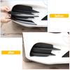 For Mercedes Benz C Class W205 2019-2026ABS Car Styling Front Fog Light Decoration Strips Air Intake Grille Cover Trim Accessory