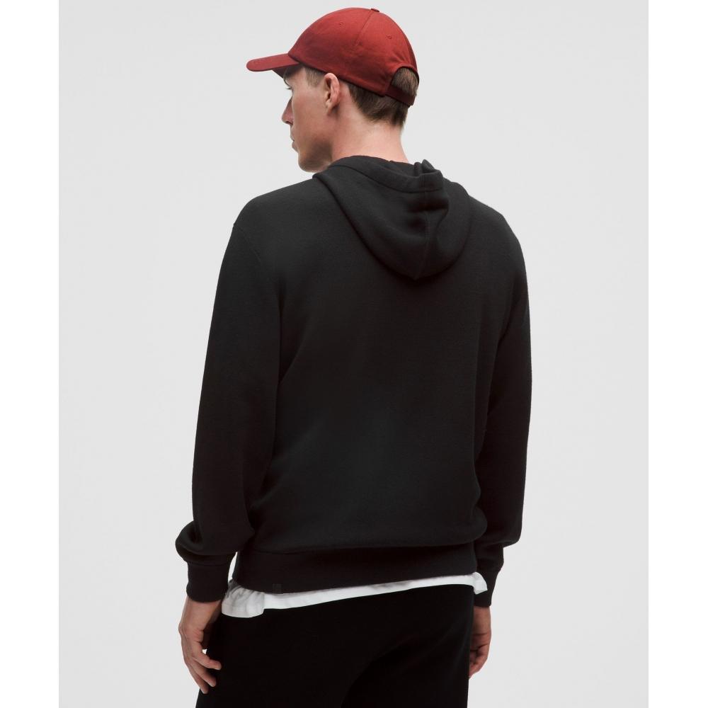 Lululemon Merino Wool Pullover Hoodie Black