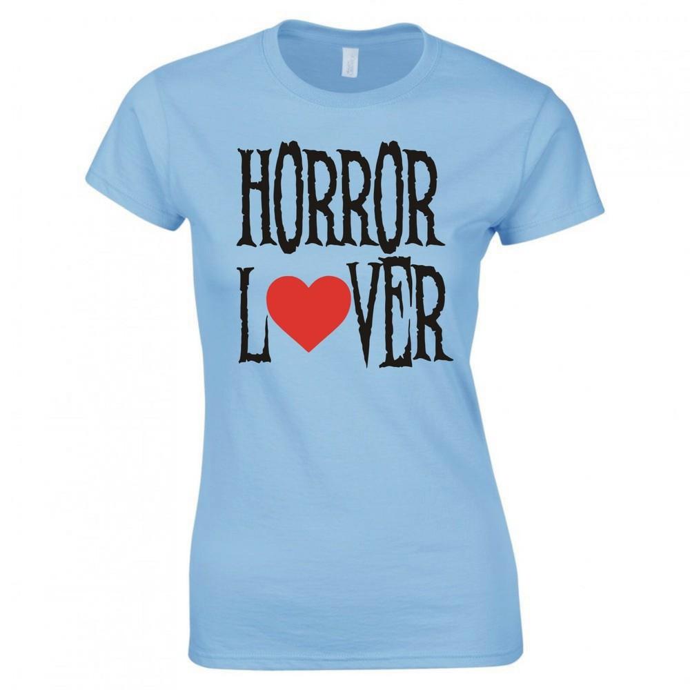 Funny Movie Horror Lover Skinny Fit TShirt S