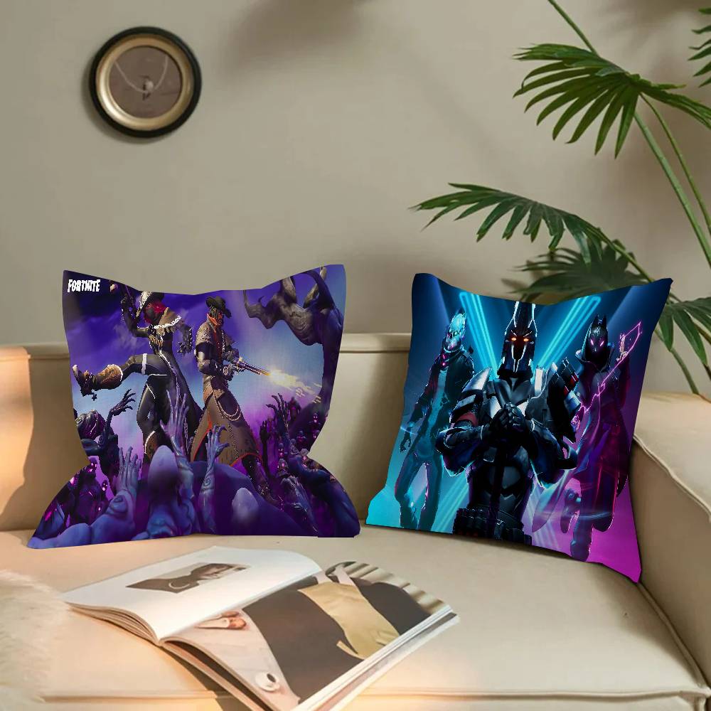 F-Fortnites Pillow Anime Pillow Sofa Bed Head Pillow Cover Cushion Cover 45x45 cm Fashion
