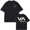 Black Classic Logo Renowned Trendy Sports Brand Tshirt Cotton Graphic Tee Unisex Unisex Summer Streetwear