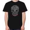 Cycling Skull Tshirt Face Unisexs Funny Bicycle Graphic T Shirts Fashion Tees Tops Summer Cotton New Shirts And Tshirts Unisex